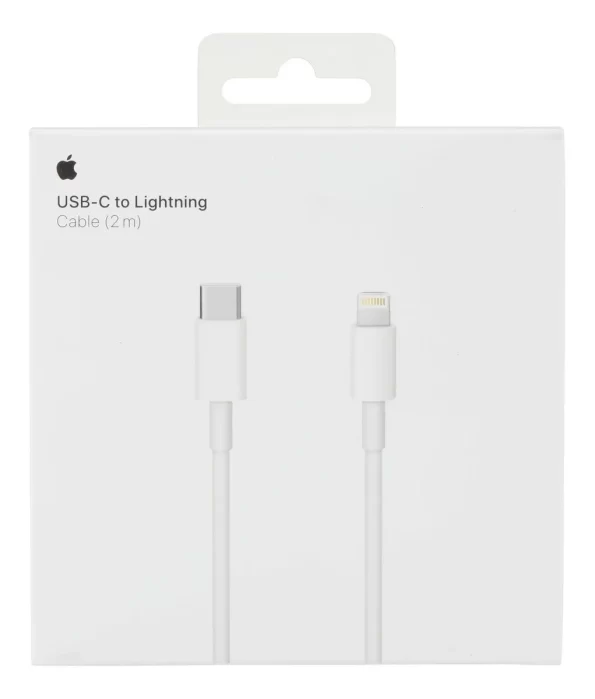 Cable Largo Lightning a USB 2m - Blanco - Cables Lightning